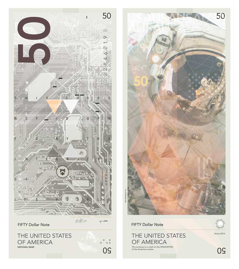 Illustration for article titled A Proposed Redesign For U.S. Currency That Celebrates Science